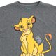 thumbnail image 3 of Polera Manga Corta Niña Rey Leon Hello Gris Disney, 3 of 4