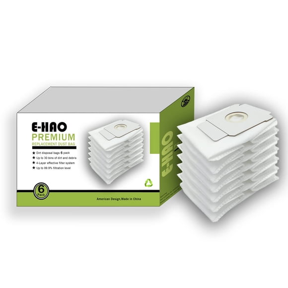 Bolsas para aspiradora E-HAO compatibles con la serie iRobot Roomba i & s & j