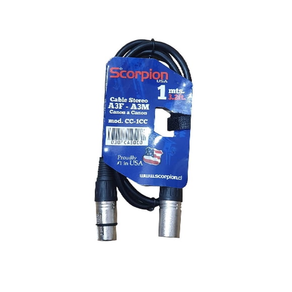 Scorpion CC-1CC CABLE XLR 1M