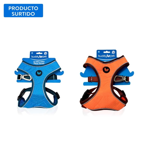Set Arnés Pechera y Correa para Perro Talla M, 1 Un