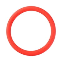 Ioensy - Protector Para Volante De Coche, Fundas Decorativas Para Coche, Cómoda Funda Protectora, Color Rojo