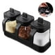 thumbnail image 2 of Set De 3 Condimenteros Especieros De Vidrio 400ml, 2 of 4