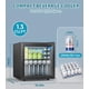 thumbnail image 3 of Refrigerador de bebidas Electactic 50 latas de 30 L con puerta de vidrio, 3 of 7