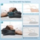 thumbnail image 4 of Almohada cervical DONAMA Contour, espuma viscoelástica, soporte para cuello, 4 of 8