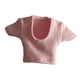 thumbnail image 3 of Escala 1/12 Figura De Acción Femenina Ropa DIY Para Mu?ecas Vestir Ropa De Mu?eca Suave Rosa, 3 of 4