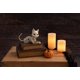 thumbnail image 2 of Figura de juguete Crazy Bonez Skeleton Cat 13 cm de altura, 2 of 4