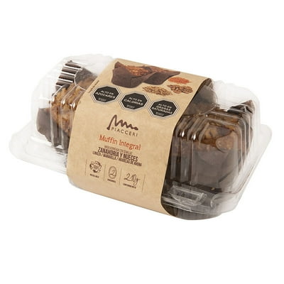 Muffins Zanahoria Integral 2 Un 210 Gr Piacceri