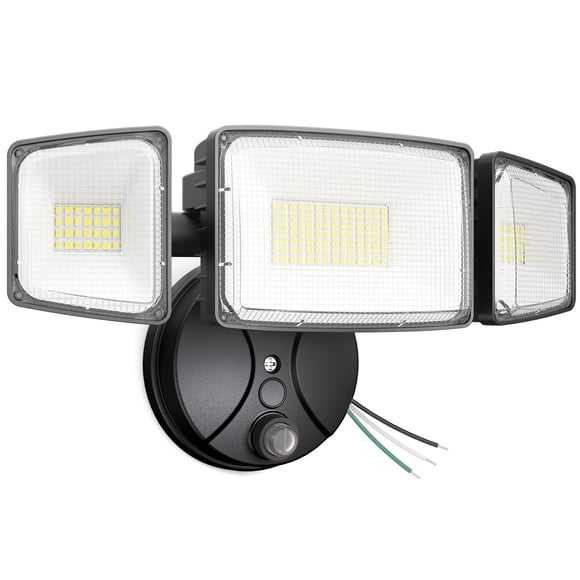 Iluminación exterior Onforu 100W Dusk to Dawn 11000LM LED negra
