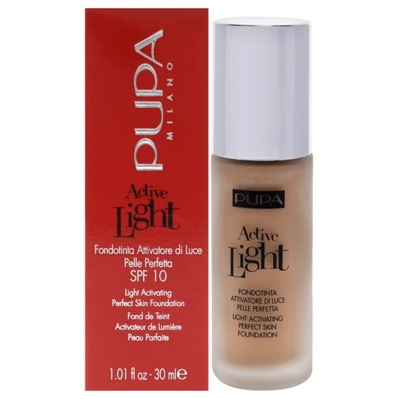 Base de Maquillaje Active Light Perfect Skin FPS 10 - 050 Beige Dorado de Pupa Milano para - 1.01 oz