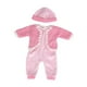 thumbnail image 4 of Accesorios De Ropa De Muñeca Para Bebé Con Sombrero, Recuerdo De Fiesta Para Juego, Regalo, Juego De Rol, Rosa, 4 of 5