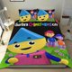 thumbnail image 1 of Charlie's Colorforms City Conjunto de sábanas temático, trío de piezas, cómodo y amigable con la piel, diseño único, regalo de decoración para el hogar para familiares, amigos y fans, 90 cm * 190 cm, 1 of 6