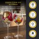 thumbnail image 4 of Juego de 2 Copas de Vino The Wine Savant 473 ml Pintado a Mano, 4 of 8