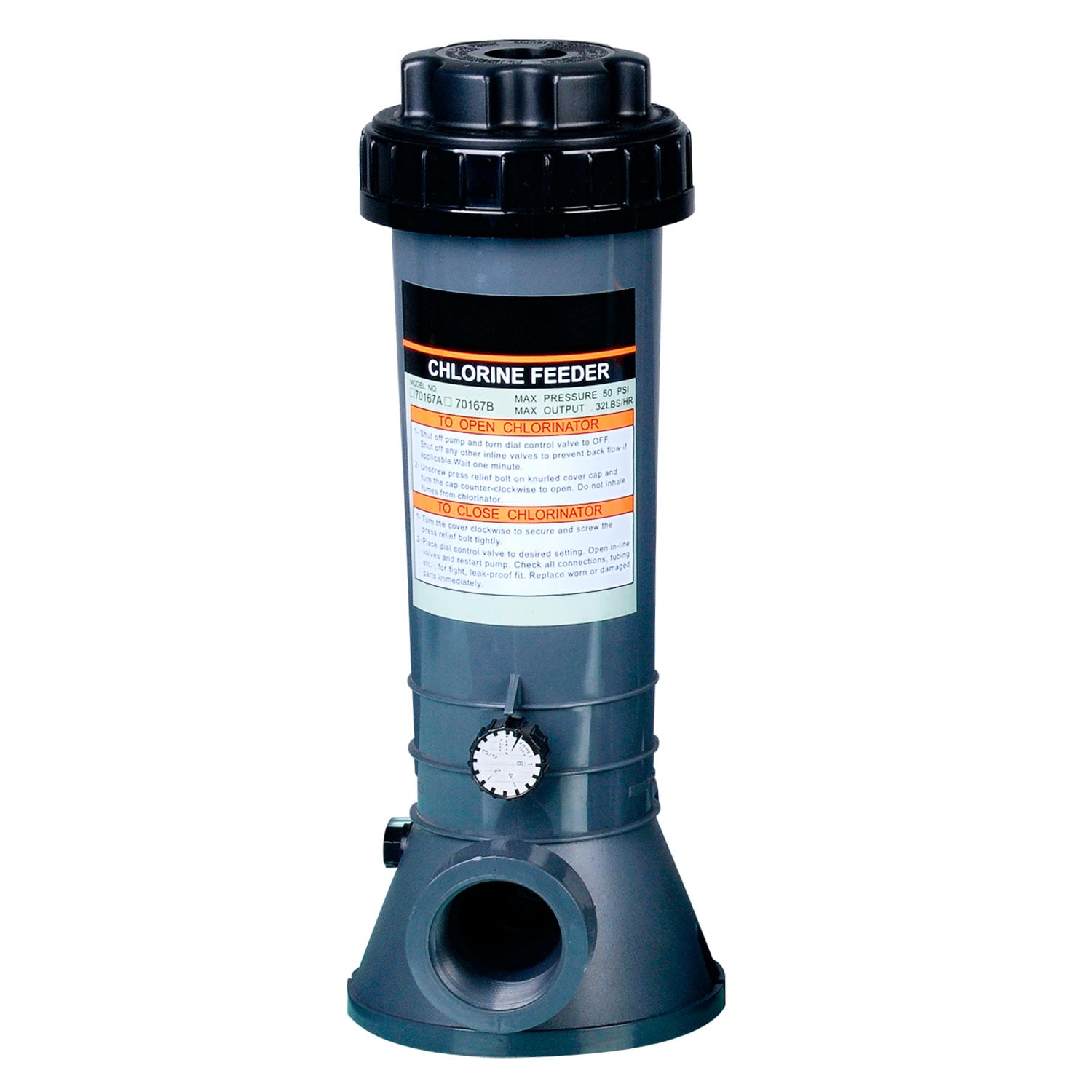 Clorador Dosificador De Cloro En Línea 2,5kg Flowmak