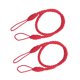thumbnail image 5 of 2 Piezas Cortina De Cuerda Drapeado Tiebacks Borla Sala De Estar Dormitorio Rojo, 5 of 5