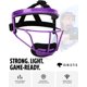 thumbnail image 4 of Mascarilla facial de softball Dinictis Lightweight Purple para niños, 4 of 7