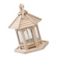 thumbnail image 4 of Comedero Para Pájaros De Madera Colgante Decoración De Jardín 21x26cm, 4 of 5