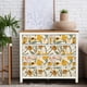 thumbnail image 4 of 1 Roll, PVC Wall Paper, Retro Painted Floral Thickened Moisture-proof Wall Sticker Waterproof Self-adhesive Wallpaper, Creative Floral Pattern Wall Adhesive Roll For Home, Room Decor, Home Decor, 4 of 4