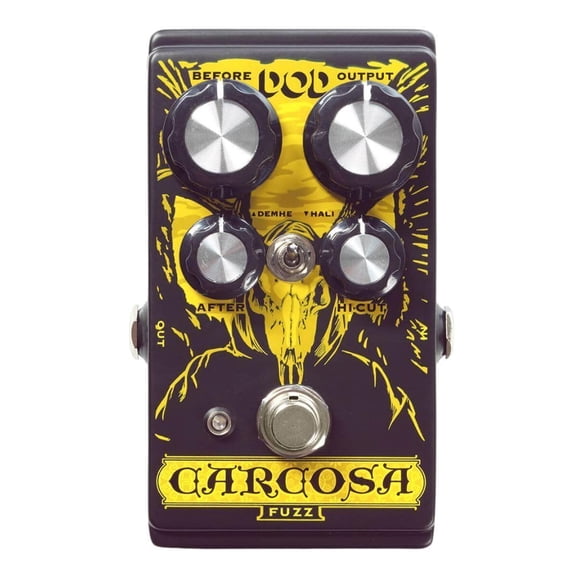 Pedal de fuzz analógico DigiTech DOD-CARCOSA con true bypass