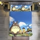 thumbnail image 2 of Totoro Comforter Set 3 Pieces Quilt Cover Set Soft Bedding Sets for All Seasons, 2 of 5