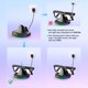 thumbnail image 3 of Base de carga Iootmoy para gafas Ray‑Ban Meta con anillo RGB LED, 3 of 8