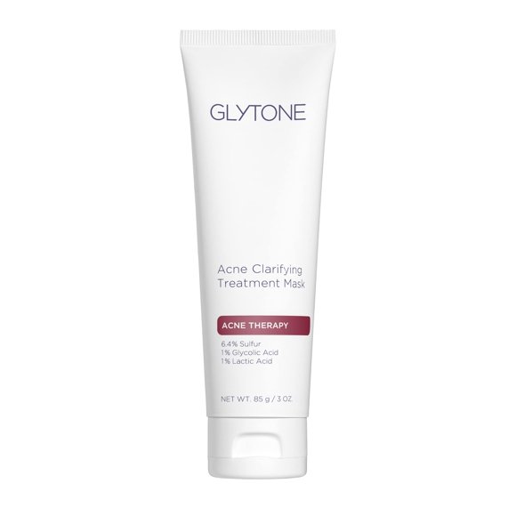 Mascarilla facial GLYTONE 85 g de azufre para aclarar el acné