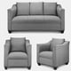 thumbnail image 1 of Juego de Living 3-1-1 AURA Gris, 1 of 8