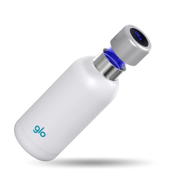 Botella glo UV Inteligente de Acero Inoxidable 400 ml Libre de BPA