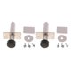 thumbnail image 2 of 2x Puerta De Cromo Inoxidable Popper Hot Rat Completo Solenoide Afeitado, 2 of 5