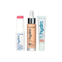 Set Hydra Base Beige + Rubor Barra Cop + Iluminador Etienne