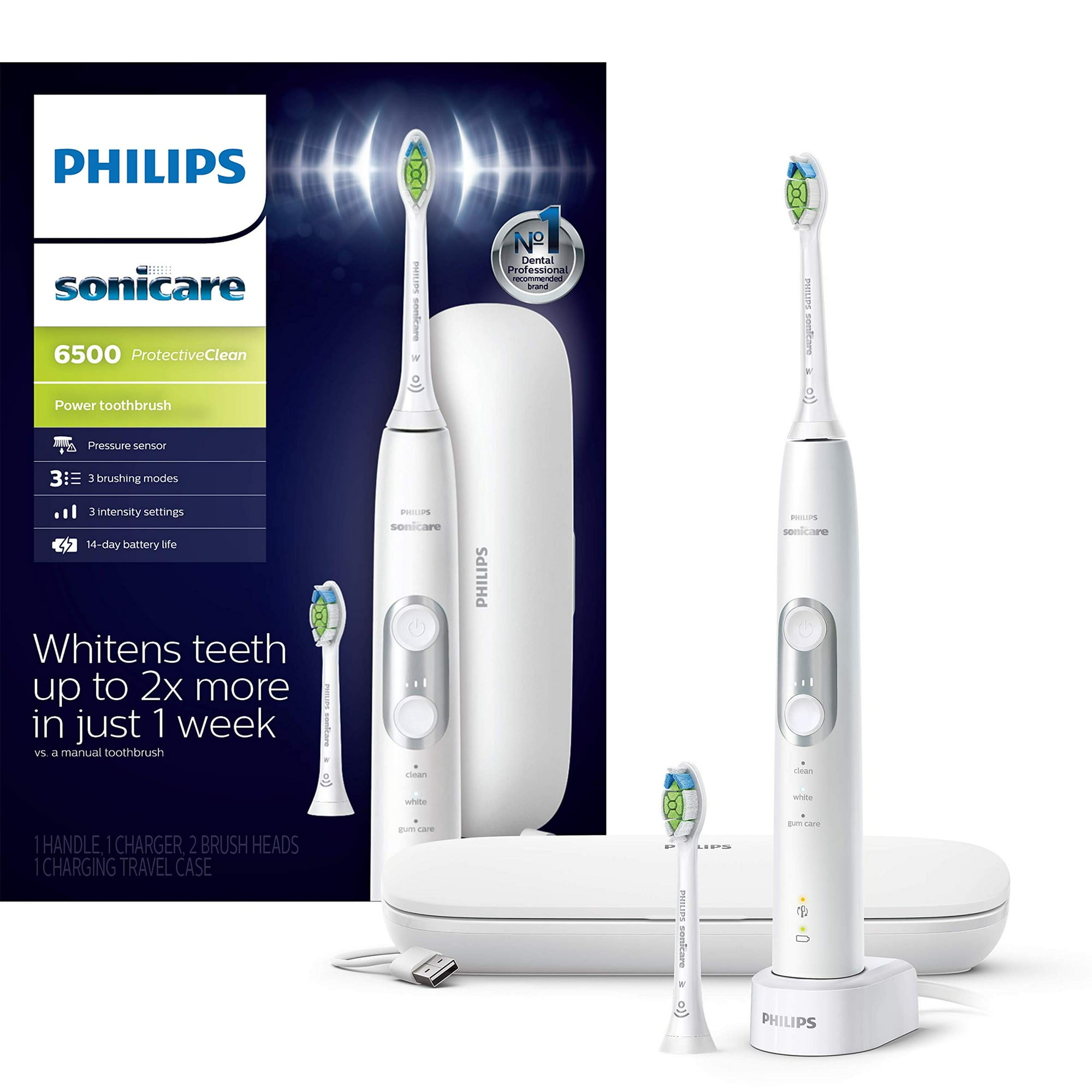 Cepillo De Dientes Eléctrico Philips Sonicare Protectiveclean 6500