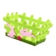 thumbnail image 1 of Cesta De Pascua, Cesta Verde, Caza De Huevos Para Ni?os, Regalo, Decoración Del Hogar, Conejo Rosa, 1 of 5