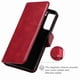 thumbnail image 4 of Funda Billetera para Samsung Galaxy S21 FE con Porta Tarjetas y Soporte Ajustable Rojo, 4 of 6
