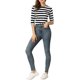 thumbnail image 2 of INSPIRE CHIC Camiseta Básica de Mujer con Mangas al Codo Cuello Redondo Ajustada Regreso a Clases Camiseta Casual Estampada Negro Blanco 3XL, 2 of 8