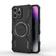 thumbnail image 3 of Funda FOXDOCK para iPhone 16 Pro Max , magnética, resistente a golpes, con soporte, unisex, carga inalámbrica, 3 of 4