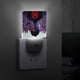 thumbnail image 4 of Miles Morales Luz nocturna LED con sensor de anochecer a amanecer para dormitorio, baño, pasillo, escaleras - Lámpara LED nocturna de enchufe, 0.5W - 1 pieza, 4 of 6