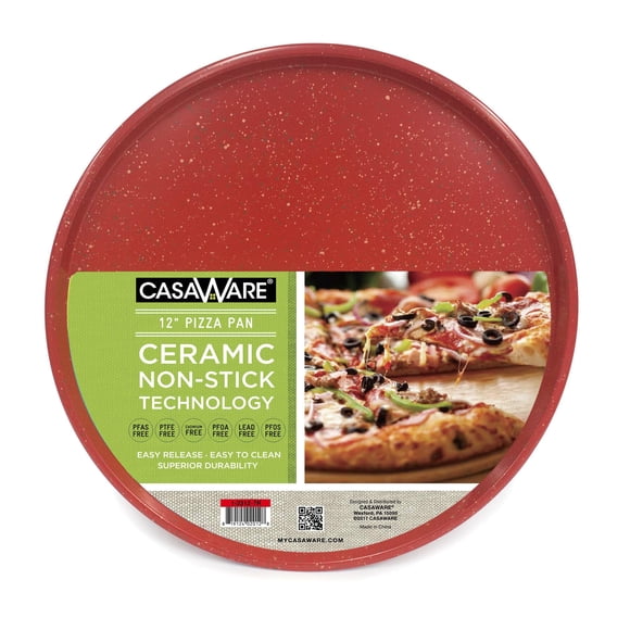 Bandeja para hornear casaWare 32 cm Granito rojo cerámico