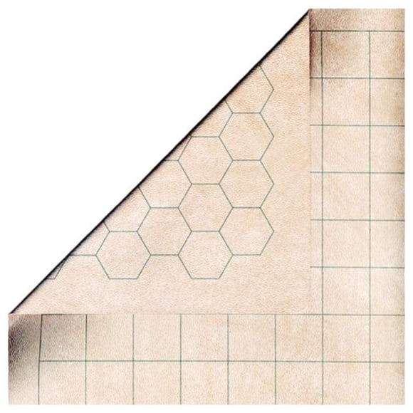 Cuadrados y hexágonos reversibles de 1,5 cm de Battlemat Chessex
