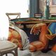 thumbnail image 3 of Street Fighter (juego) Mantel Redondo con Estampado Icónico de Temática, Se Adapta a la Mayoría de Mesas, Fácil de Cuidar, Regalo Perfecto para Aficionados, Amigos y Familia.152cm, 3 of 5