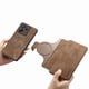 thumbnail image 5 of Funda Billetera Magnética para Xiaomi 13T Soporte Tarjetas Desmontable Marrón, 5 of 6