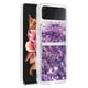 thumbnail image 2 of Funda Para Sansung Galaxy Z Flip 4 Con Brillo Líquido, Protección Completa Y Soporte De Anillo Giratorio, 2 of 4