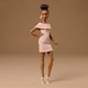 thumbnail image 2 of Muñeca de moda Barbie Basics modelo 08 con cabello castaño, 2 of 7
