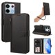 thumbnail image 1 of Funda con Billetera para [Xiaomi Redmi Note 13 Pro 5G] con Bolsillo Zipper y Tarjetero Negro, 1 of 6