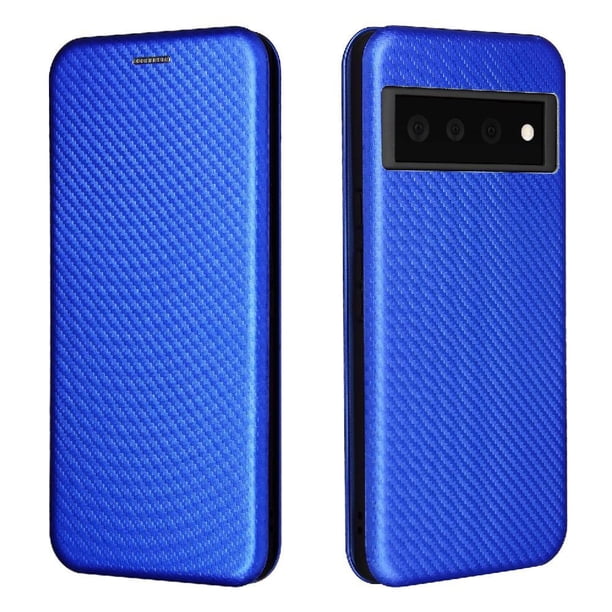 Funda Flip para FOXDOCK Google Pixel 6 Pro - Funda magnética de negocios, funda protectora delgada