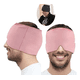 thumbnail image 2 of Gorro Gel Frío Calor Para Migraña Alivio Dolor Cabeza 360° ROSA, 2 of 3