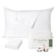 thumbnail image 1 of Protectores de almohada FAUNNA King 600TC, paquete de 4, algodón, 1 of 8