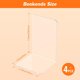 thumbnail image 2 of Acrylic Bookends 4 Pcs, Clear Book Ends for Shelves, Bookend, 2 of 3