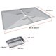 thumbnail image 2 of Bandeja De Grasa Para Parrillas A Gas Ajustable Universal Parrillas a Gas, 2 of 5