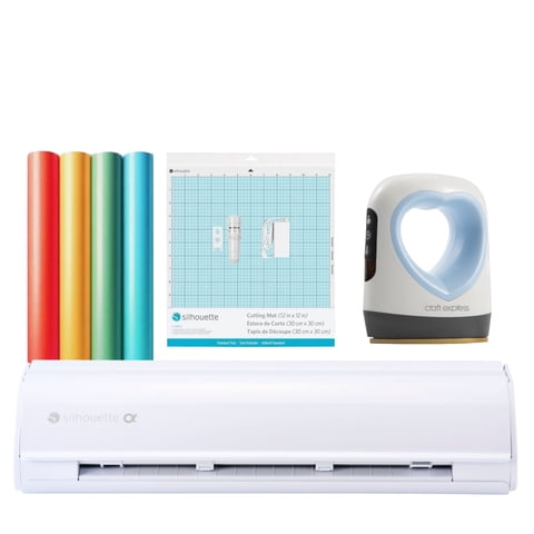 Silhouette Cameo 5 Alpha White + Plancha Mini Craft Express
