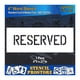 thumbnail image 1 of Plantilla Stencil ProStore 10 cm RESERVADO 4 × 21 cm, 1 of 4