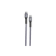 thumbnail image 1 of Cable USB-C a USB-C Motomo, Carga Rápida 25W, Color Negro, 1 of 2